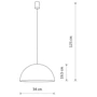 Люстра Nowodvorski 10701 Hemisphere Super S GX53 1x8W: Клас захисту IP20