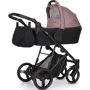 Універсальна коляска 3 в 1 Verdi Dynamic 9023-VD-04 чорний/рожева пудра