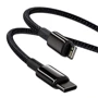 Кабель Baseus Cable USB-C to Lightning Tungsten PD 20W 1m Black (CATLWJ-01) фото 3
