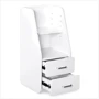 Тумбочка Mealux BD-C12 White с надстройкой (BD-C12 W) фото 2