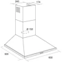 Вытяжка Artel ART-0760 PRIMA White: Тип воздухоочистителя Рециркуляция, Отвод