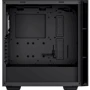 Корпус Deepcool CH560 Black (R-CH560-BKAPE4-G-1): Матеріал передній панелі пластик и сталь