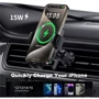 Держатель WIWU Car Holder Wireless Charger CH-321 15W Black: Совместимость Для смартфона, Apple
