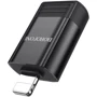 Адаптер Borofone Adapter BV18 Lightning to USB2.0 Black: Дополнительные разъемы USB OTG