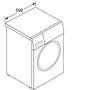 Пральна машина Bosch WGG244AEPL: Тип завантаження фронтальна