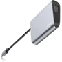 Адаптер Baseus Adapter Enjoyment USB-C to RJ45+USB3.0 HUB Gray (CATSX-B0G)