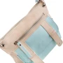 Женская сумка через плечо Laskara бежевая (LK-10238-cream-blue): Тип Сумки