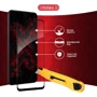Аксессуар для смартфона Intaleo Tempered Glass Full Glue Black for Samsung A135 Galaxy A13 4G: Материал стекло