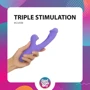Вибратор-кролик Good Vibes Only - Tess Rabbit Vibrator with G-Spot Stimulator