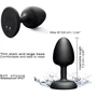 Анальная вибропробка Dorcel Geisha Plug Infinite M