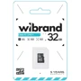 Карта памяти Wibrand 32Gb microSDHC Сlass 10 UHS-I U1 (WICDHU1/32GB): Тип карты MicroSDHC
