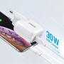 Зарядное устройство ANKER USB-C Wall Charger PowerPort III Mini 1 Power IQ 3.0 30W White (A2615L21): Тип сетевое