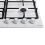 Варильна поверхня газова Minola MGM 616224 WH: Кількість конфорок 4