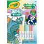 Книга-раскраска по номерам Crayola Животные-друзья с фломастерами (04-7321G)