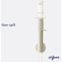 Чашка непроливайка Difrax Non-Spill із силіконовою соломинкою, 250ml (1010) фото 7