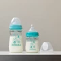 Стеклянная бутылочка для кормления с широким горлышком Baboo Антиколиковая, 150 мл, 0+ мес (3-122): Материал стекло