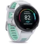 Смарт-часы Garmin Forerunner 265S Black Bezel with Whitestone Case and Whitestone/Neo Tropic Silicone Band (010-02810-14): Время работы до 15 дней (в режиме смарт-часов), до 24 часов (GPS), до 7.5 часов (GPS + музыка)