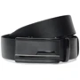 Чоловічий ремінь Borsa Leather чорний (CV1gnn33-125)