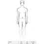 Мужской эротический костюм Passion 020 SLIP black XXL/XXXL