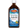 Carlson Labs Norwegian The Very Finest Fish Oil 16.9 fl oz (500 ml) Natural Lemon Flavor Рыбий жир норвежский со вкусом лимона