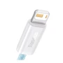Кабель Baseus USB Cable to Lightning Dynamic Series Fast Charging 2.4A 1m Blue (CALD000403): Длина 1 м
