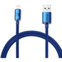 Кабель Baseus USB Cable to Lightning Crystal Shine Series 2.4A 2m Blue (CAJY000103)