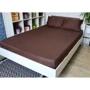 Простирадло LightHouse Mf Stripe Brown страйп-мікрофібра на гумці 90х200+25см (2200000604828)