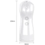 Мастурбатор FOXSHOW Vibrating and Flashing Masturbation Cup White (BS6300038)