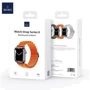 Аксесуар для Watch WIWU Nylon Watch Band Orange для Apple Watch 38/40/41mm: Сумісність Apple Watch 41mm, Apple Watch 40mm, Apple Watch 38mm