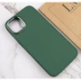 Чохол для iPhone Epik TPU Case Bonbon Metal Style Pine Green для iPhone 14: Матеріали Термополиуретан