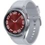 Смарт-годинник Samsung Galaxy Watch 6 Classic 43mm Silver з Hybrid Eco-Leather Silver Band (SM-R950NZSA) (UA)