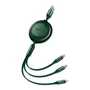 Кабель Baseus USB Cable to Micro USB/Lightning/Type-C Bright Mirror 2 Series 3.5A 1.1m Green (CAMJ010006): Длина 1.1 м