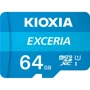 Карта памяти KIOXIA 64GB microSDXC class 10 UHS-I Exceria (LMEX1L064GG2)