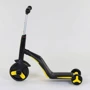 Самокат детский 3в1 Best Scooter с PU колёсами (свет+музыка) - Yellow (80453): Тип тормоза ножной