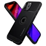 Чехол для iPhone Spigen Rugged Armor Matte Black (ACS01616) for iPhone 12 Pro Max: Цвет черный
