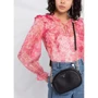 Жіноча сумка крос-боді Michael Kors Jet Set Charm Sm Oval Cmra Xbody Чорна (32S1GT9C0L001): Фактура Матовая, Зернистая