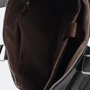 Мужская сумка мессенджер Borsa Leather черная (K18825-black): Фактура Матовая, Зернистая