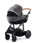 Універсальна коляска 2 в 1 Kinderkraft Prime Gray + MommyBag (KKWPRIMGRMB200): Кількість блоків 1