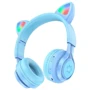 Навушники Hoco W39 Cute Cat Ear Blue