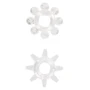 Набір із 2 шт кілець на пеніс Power stretchy Rings Clear, 3006009937