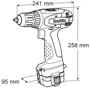 Шуруповерт аккумуляторный Makita 6347DWDE: Тип инструмента безударный