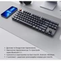 Клавиатура Keychron K1SE 87 Key Optical Red White Led Hot-Swap Wireless UA Black (K1SED1_KEYCHRON): Интерфейс подключения Bluetooth
