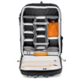 Lowepro Pro Trekker BP 450 AW II (LP37269-GRL): Вместимость До 2 профессиональных зеркальных фотокамер с прикрепленным объективом (например, Nikon D4S с диагональю до 70-200 мм f / 2,8 или 300 мм), 5-6 дополнительных объективов (до 300 мм) и вспышки , До 15 ""