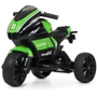 Детский электромотоцикл 3 колесный Bambi Racer Yamaha зеленый (M 4135EL-5): Вес, кг 9.5
