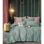 Комплект постельного белья SOHO Boutique Dew Mint Сатин Жаккард евро (6993997)