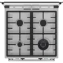 Плита комбінована Gorenje KS6350XA: Кількість газових конфорок 4