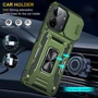 Чохол для телефона Mobile Case Camshield Army Ring Army Green для Xiaomi Redmi 13C / Poco C65: Плівка в комплекті нет