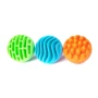 Прорізувач-брязкальце Сенсорні кулі Fat Brain Toys Sensory Rollers 3 шт. (F161ML)