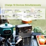 Зарядная станция Allpowers S300 288Wh 78000mAh 300W Portable Power Station: Количество розеток 220V 2