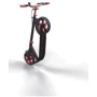 Самокат Globber серии One NL 230 Ultimate, красно-серый, до 100кг, от 1.55м, 2 колеса: Тип колес литые